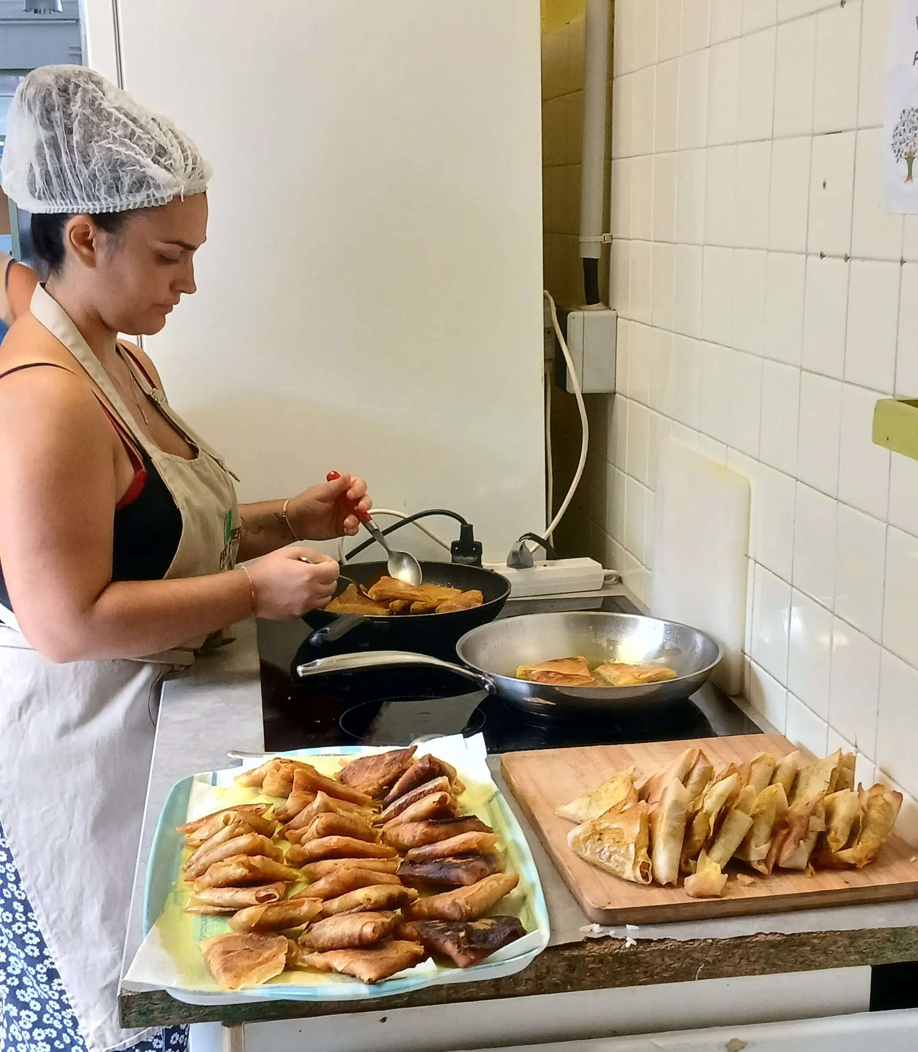 Cuisson des briouates
