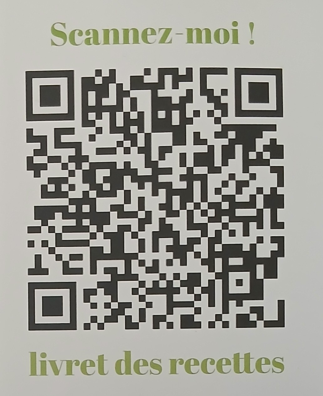 QR code du livret des recettes de la Fête des Soupes 2026